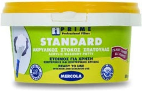 Mercola Standard Στόκος Γενικής Χρήσης Ακρυλικός / Έτοιμος Λευκός 800gr