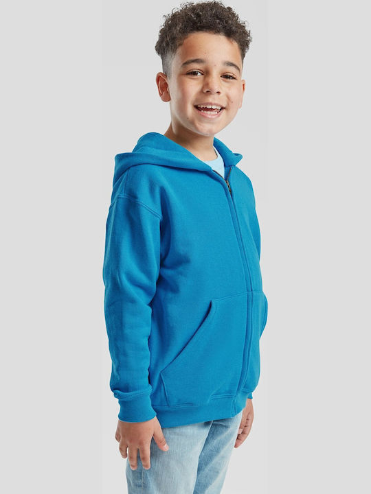 Children's Zip-up Hoodie Lazur Size 12-13 152