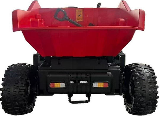 Φορτηγό Μονοθέσιο με Τηλεκοντρόλ 12 Volt Κόκκινο για 3+ Ετών
