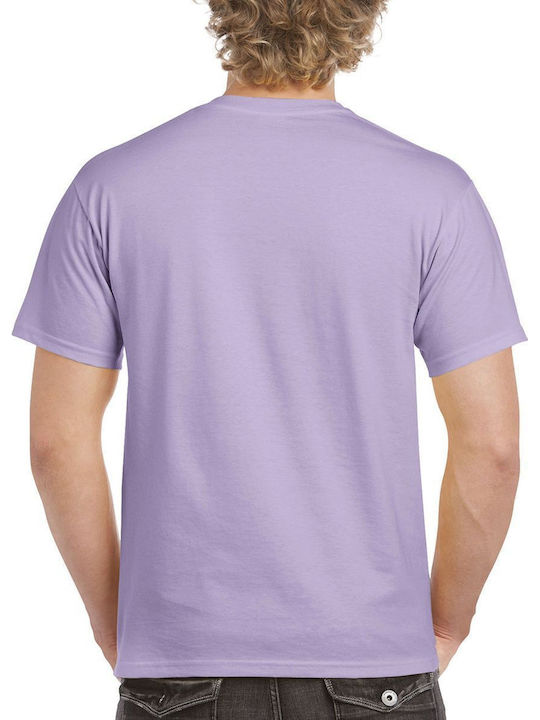 Gildan Ανδρικό Διαφημιστικό T-shirt Κοντομάνικο Orchid
