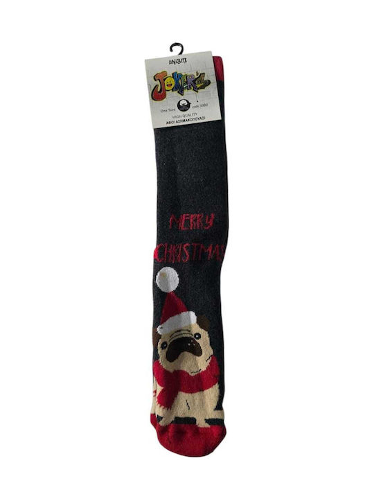 Jokers Weihnachtssocken Gray 1Pack