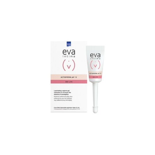 InterMed Eva Intima Actisperm Гел за Възстановяване и Запазване на Вагиналното PH 6 x 5ml