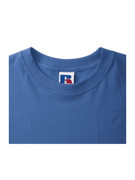 Russell Europe Tricou Promoțional pentru Bărbați Azure