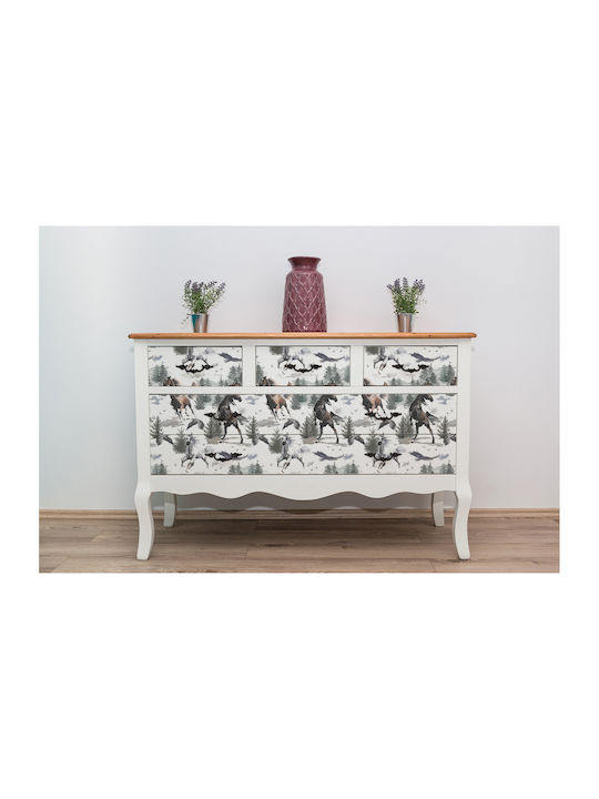 Autocolant Mat pentru Mobilier Decorațiune Protecție Suprafețe Cai 100x50 Cm