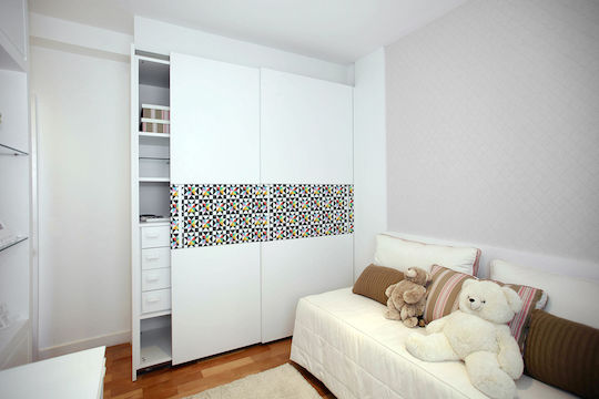 Autocolant Pentru Mobilier Mat Renovare Spațiu Model Geometric 100x50 Cm