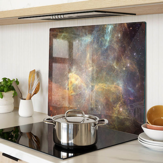 Wandsticker & Wandgemälde Glasplatte Abdeckung Für Küchenarbeitsplatte Gehärtetes Glas Welt 60x52 cm Wandsticker & Wandgemälde Glasplatte Abdeckung Für Küchenarbeitsplatte Gehärtetes Glas Welt 60x52 cm