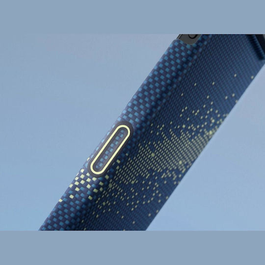 Pitaka Ultra-slim Rückseite Umschlag Aramidfaser 1,2 mm Beiges (iPhone 18 Pro Max / 17 Pro Max)
