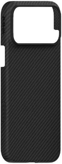 Pitaka Ultra-slim Back Cover Aramid Fiber / Πλαστικό Μαύρο (iPhone 17 Pro Max)