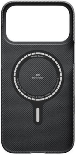 Pitaka Ultra-slim Back Cover Aramid Fiber / Πλαστικό Μαύρο (iPhone 17 Pro Max)