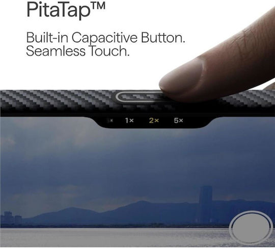Pitaka Ultra-slim Back Cover Aramid Fiber / Πλαστικό Μαύρο (iPhone 17 Pro Max)
