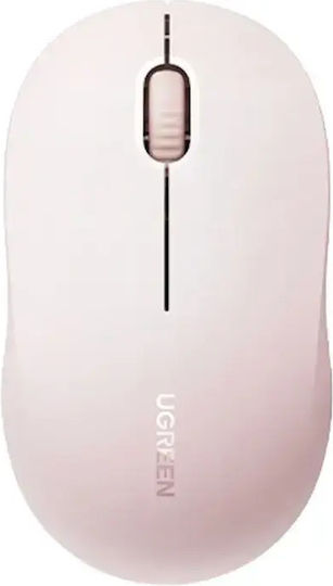 Ugreen M331 Ασύρματο Bluetooth Ποντίκι Ροζ