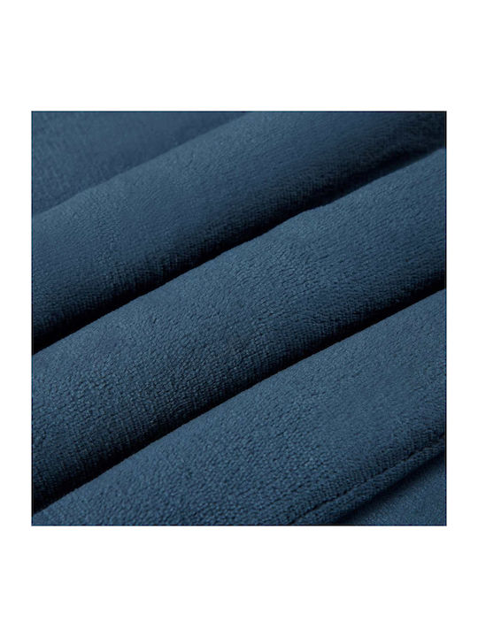vidaXL Decke Fleece Übergröße 240x270cm Dunkelblau