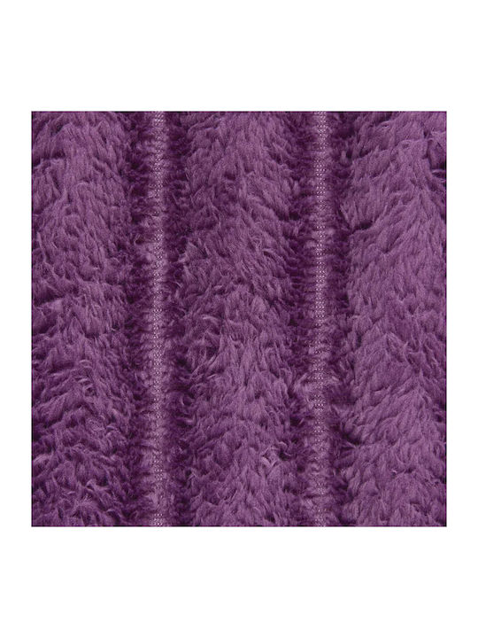 vidaXL Pătură Polar Fleece Simplă 150x130cm Violet