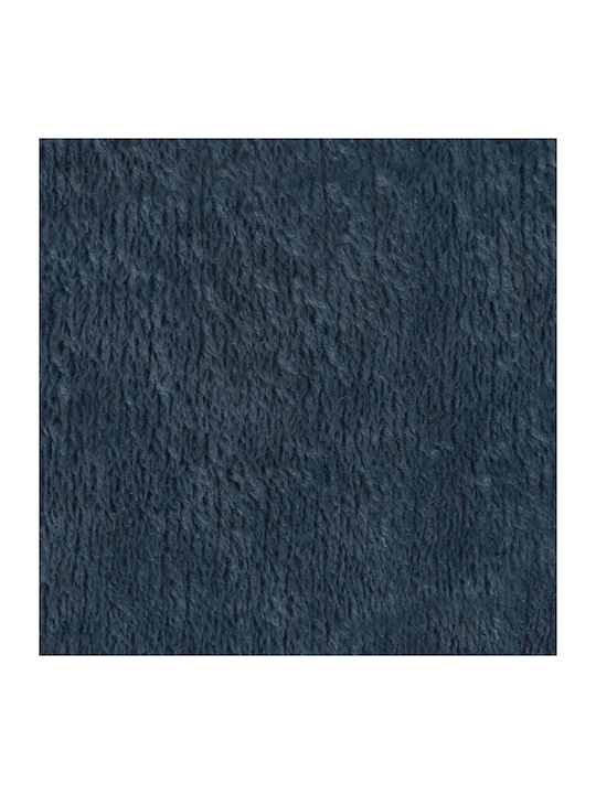 vidaXL Fleecedecke Übergröße 220x240cm Dunkelblau