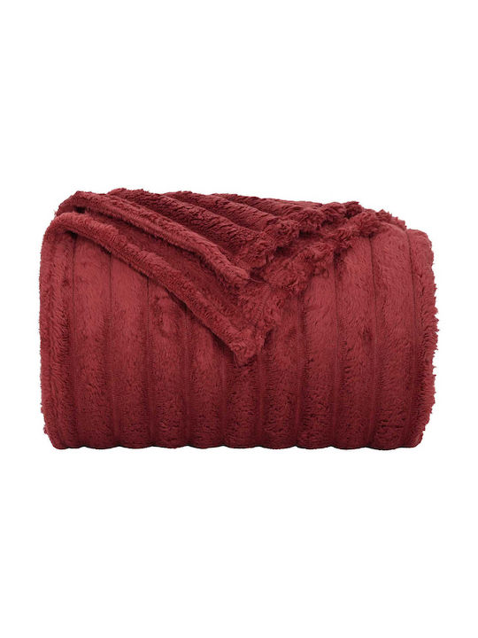 vidaXL Одеяло Флийс Двойно 200x150см. Mint, Red