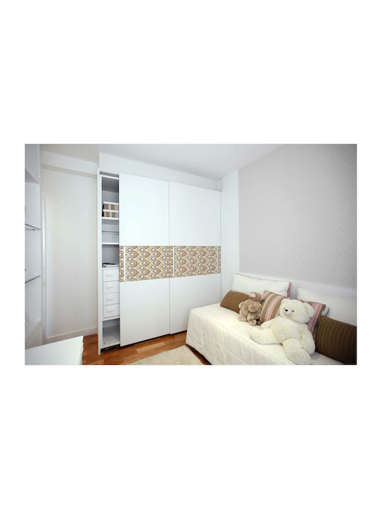 Autocolant Decorativ Mat Pentru Interior Fluturi Ochi 100x50 Cm