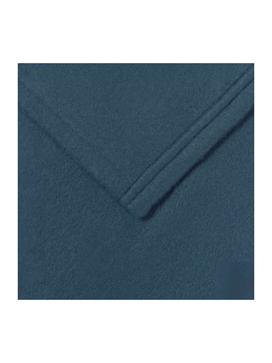 vidaXL Decken & Couchdecken Sesselüberwurf Fleece 280x210cm Dunkelblau