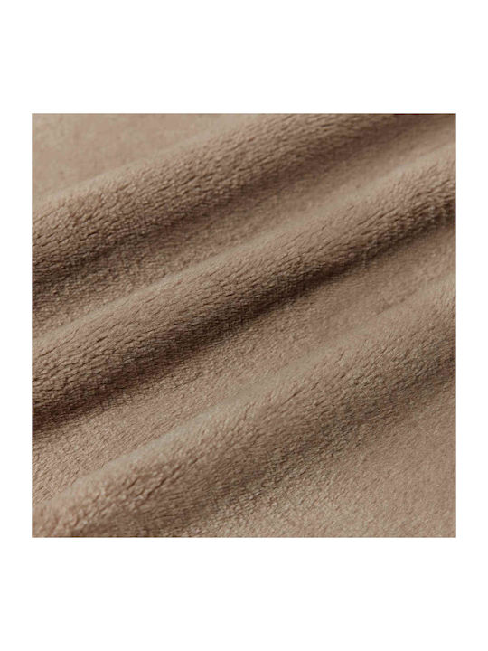 vidaXL Ριχτάρι Διθέσιου Καναπέ Fleece 220x240εκ. Καμηλοπάρδαλη 42016795