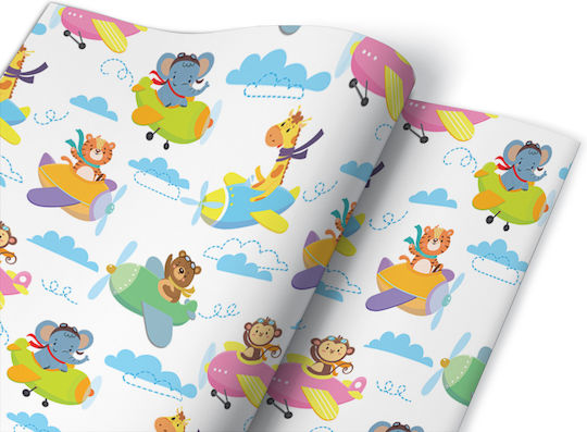 Decorative Matte Sticker Home Furniture Animals Airplanes 100x50 Cm