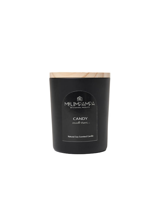 MeliMpampa Αρωματικό Κερί Σόγιας σε Βάζο με Άρωμα Candy 150gr