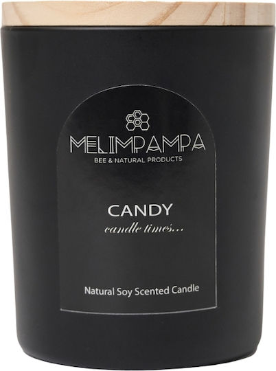 MeliMpampa Lumânări Aromatice din Soia în Borcan Candy