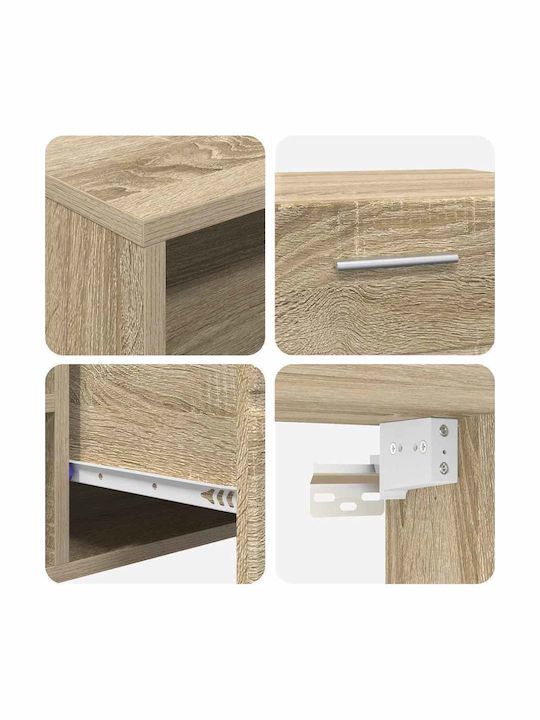 Wohnzimmer TV-Einheit Eiche Sonoma M150xB39xH30cm