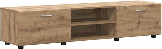 Bibliotecă Living Artisan Oak L150xL39xÎ30cm