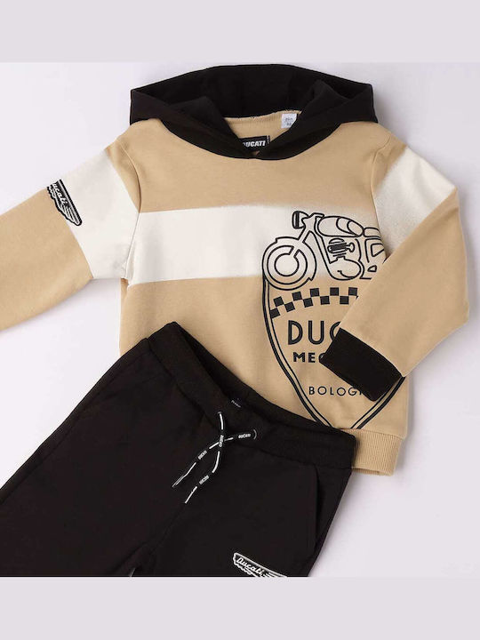 Kinder Sweatpants Set - Jogginganzug Beige