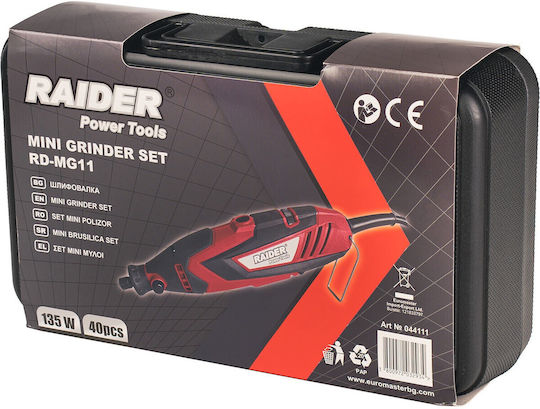 Multifunktionaler Gerade Schleifer Raider Rd-mg11 135 W