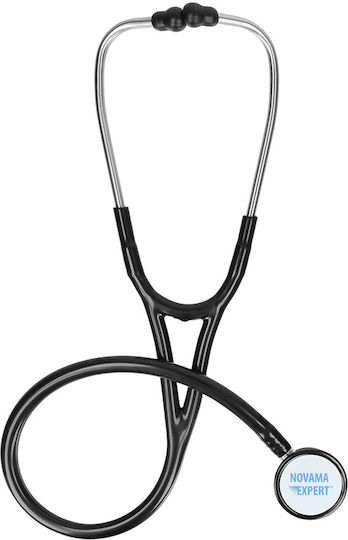 Novama Cardiologie Stetoscop cu două capete Negru