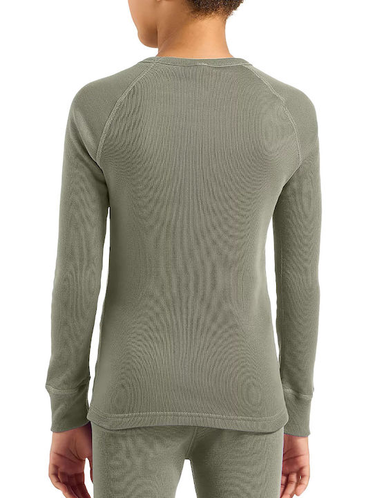 Active Warm Kinder Thermobekleidung Top Khaki