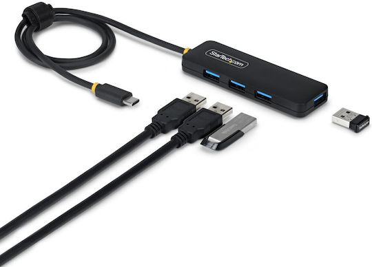 StarTech Hub 4 Porturi USB 3.2 cu Conectare USB-C