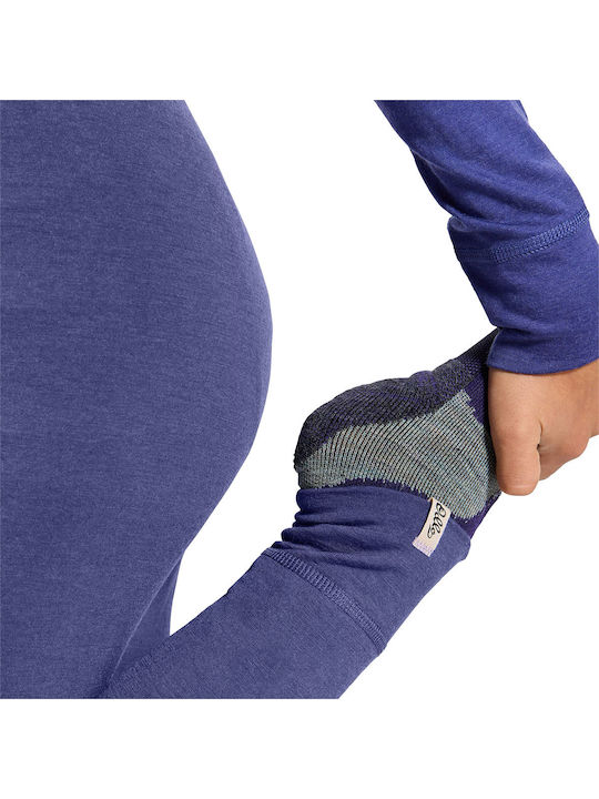 Natural Merino 200 Παιδικό Ισοθερμικό Σετ Μωβ