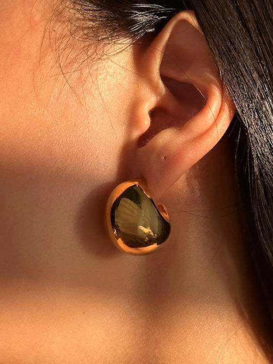 Enotia Earrings made of Retina with Stones