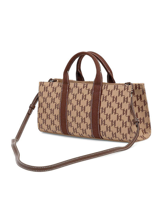 K Rsg Fabric Women's Tote Handbag Beige