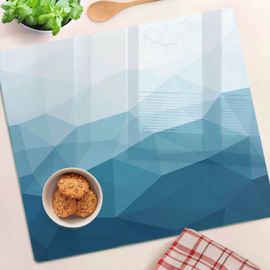 Tăviță Multifuncțională Din Sticlă Pentru Bucătărie Din Sticlă Securizată Dimensiuni 60x52 Cm