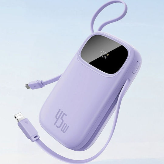 Baseus EnerFill FC31 Qpow 3 Power Bank 10000mAh 45W Ladeleistung / Schnellladung Mondweiß