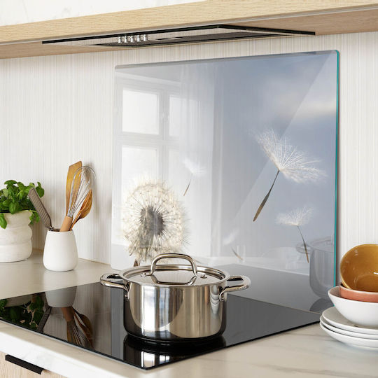 Glass Countertop Protection Board Kitchen Tempered Glass Taraxakos 60x52 Cm