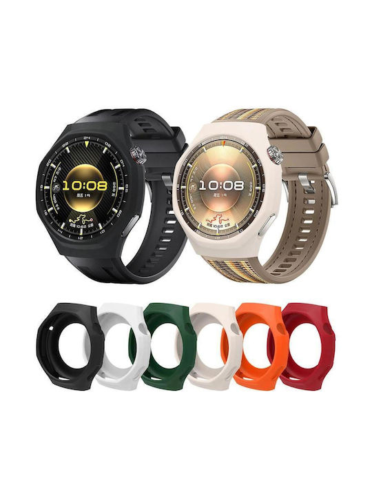 Θήκη Σιλικόνης σε Λευκό χρώμα για Huawei Watch GT 6 Pro