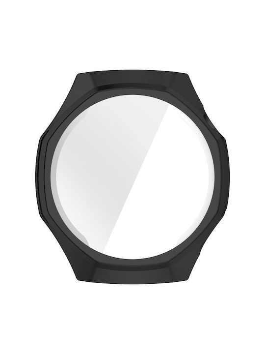 Силиконов Калъф със Стъкло в Черен цвят за Huawei Watch GT 6 Pro