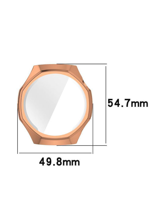 Силиконов Калъф със Стъкло в Прозрачен цвят за Huawei Watch GT 6 Pro