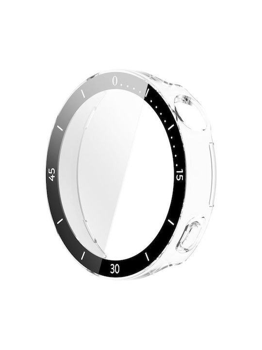 Пластмасов Калъф със Стъкло в Прозрачен цвят за Huawei Watch GT 6 41mm