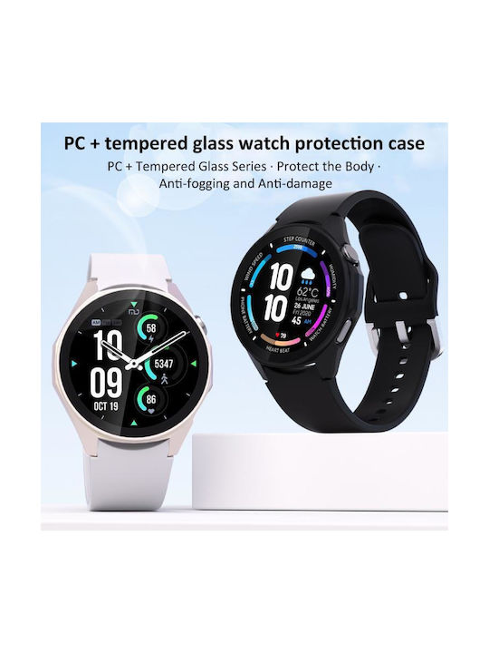 Plastic Case with Glass in Beige color for Huawei Watch GT 6 Pro 46mm