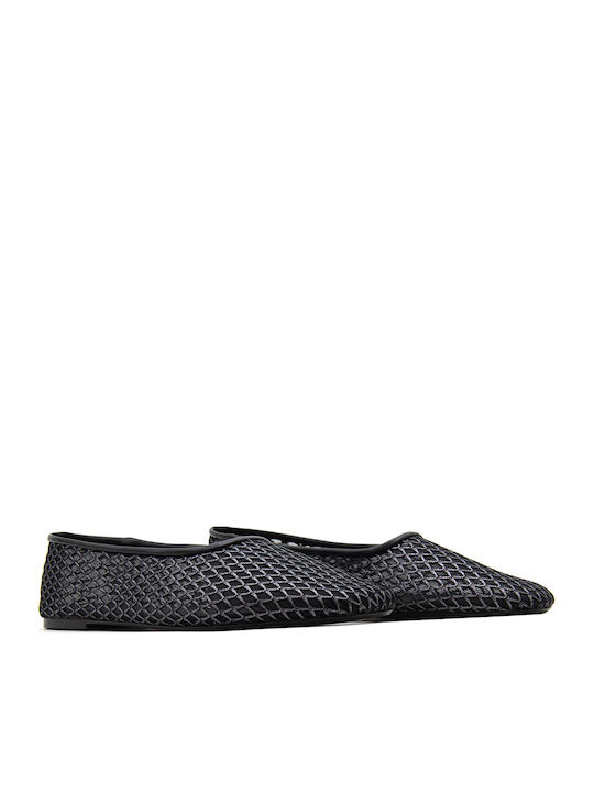 Pointy Ballerinas Black