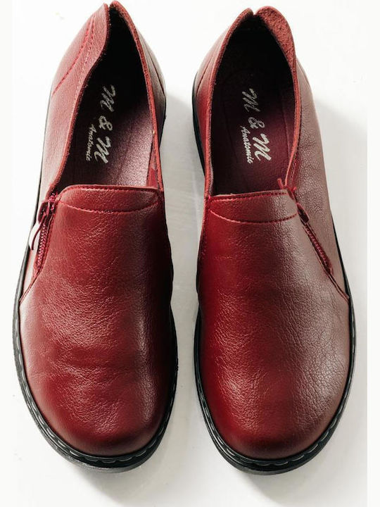 Ανατομικά Γυναικεία Slip-On Μπορντό