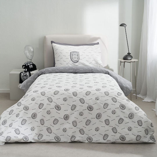 Vesta Home Σετ Μονά Γκρι, Λευκό 170x260cm Vesta Home Σετ Μονά Γκρι, Λευκό 170x260cm