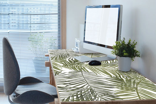 Schreibtischunterlage Arbeit Zuhause Exotische Blätter 90x45 cm