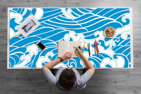 Tăvi Pentru Birou Pată Confortabilă Pentru Tastatură Mouse Insula Hawaii 90x45 Cm