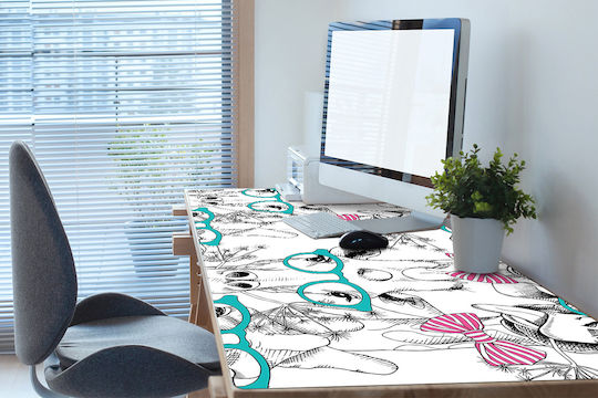 Schreibtischunterlagen Künstlerisches Design Gigantische Giraffe 90x45 cm