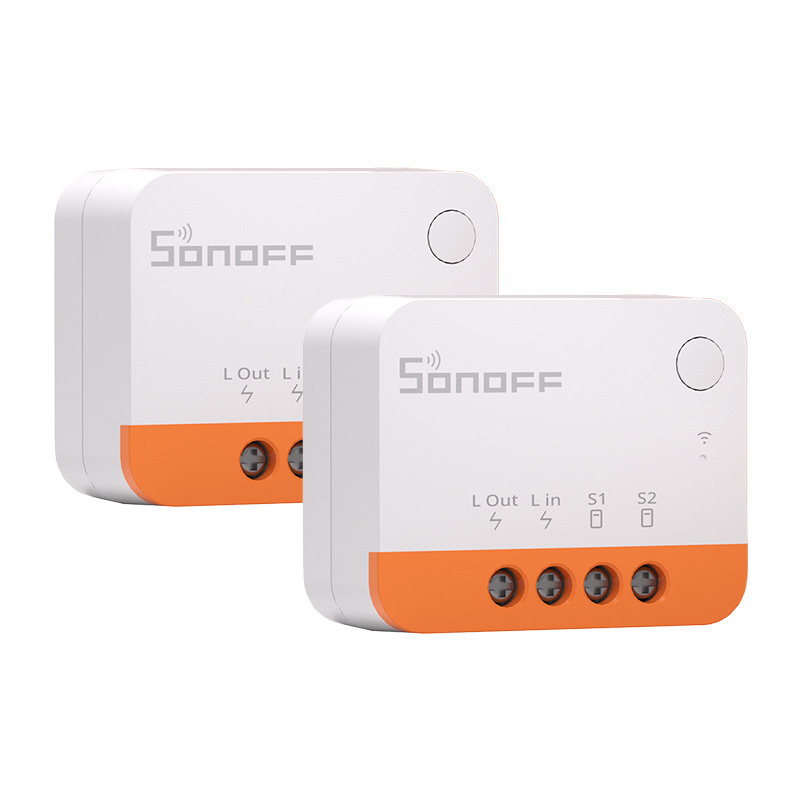 Sonoff ZBMINIL2 Smart Switch Bluetooth & ZigBee 6A (με Ουδέτερο) 2τμχ